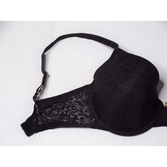 NATORI Jacquard Contour Underwire T-Shirt Bra Black 36D #136059 NEW - Picture 6 of 9